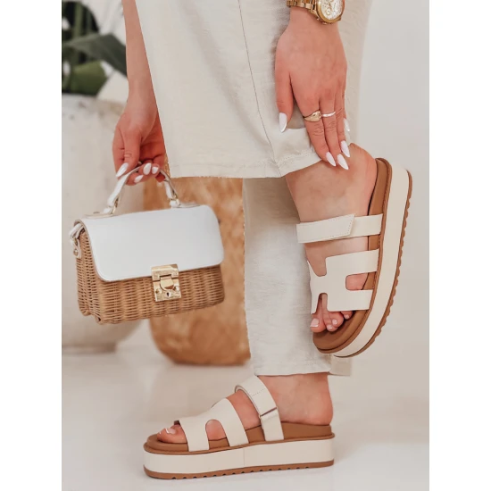 Sieviešu Flip Flip Flops in brūna ZY0866