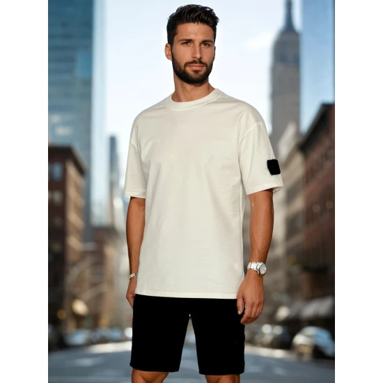 Vīriešu balts komplekts Summer Sporta tērpi