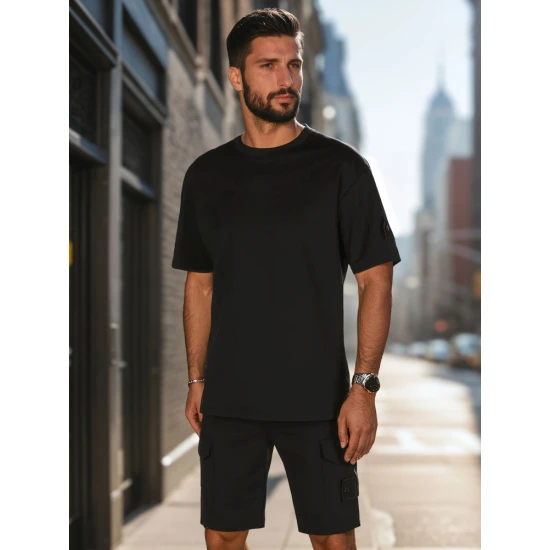 Vīriešu melns komplekts Summer AX0807