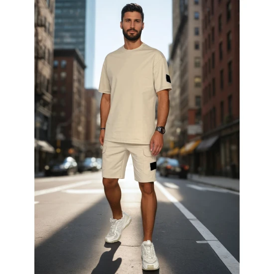 Vīriešu brūns komplekts Summer AX0808