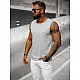 Varrukateta helehall meeste t-särk Look JS/99001