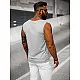 Varrukateta helehall meeste t-särk Look JS/99001