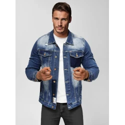 Vīriešu zila džinsa jaka Urgan