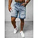 Miesten vaaleansiniset farkkushortsit Akel O/JD-2443K