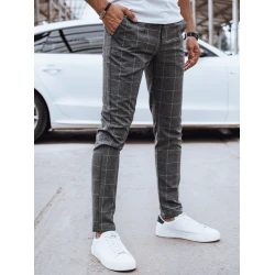 Vīriešu tumši pelēkas bikses Optin