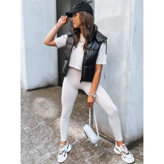 Melna spīdīga veste Osin TY3706