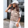 Osin brūna spīdīga veste TY3703