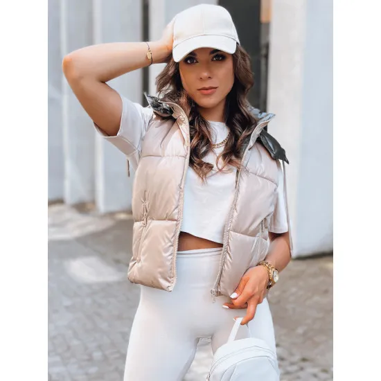 Osin brown shiny vest TY3703
