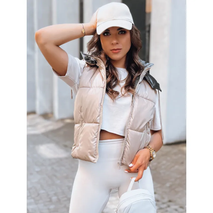 Osin brūna spīdīga veste TY3703