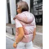 Rozā spīdīga veste Osin TY3705