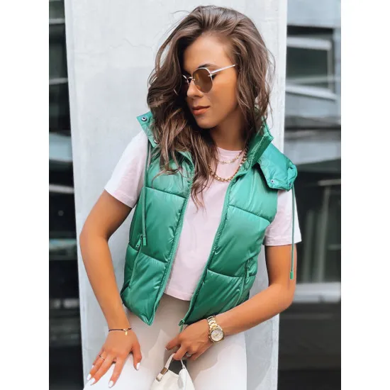 Gaiši zaļa spīdīga veste Osin TY3702