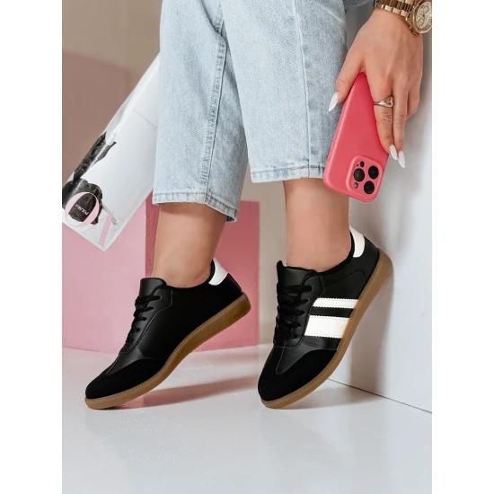 Sieviešu melni ikdienas apavi Niti Apavi