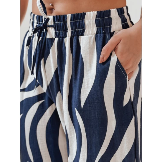 Sieviešu tumši zilas bikses Enjoy UY2654