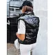 Melna spīdīga veste Osin TY3706