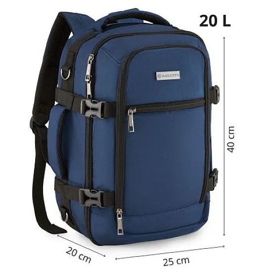 Explore Travel Backpack tumesinine ZG921
