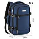 Explore Travel Backpack tumesinine ZG921