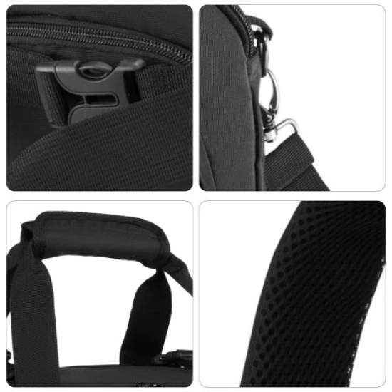 Melna 2in1 soma un mugursoma Perfect ZG934