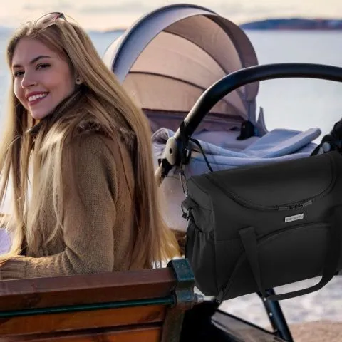 Bērnu ratiņi Black Bag Baby ZG939