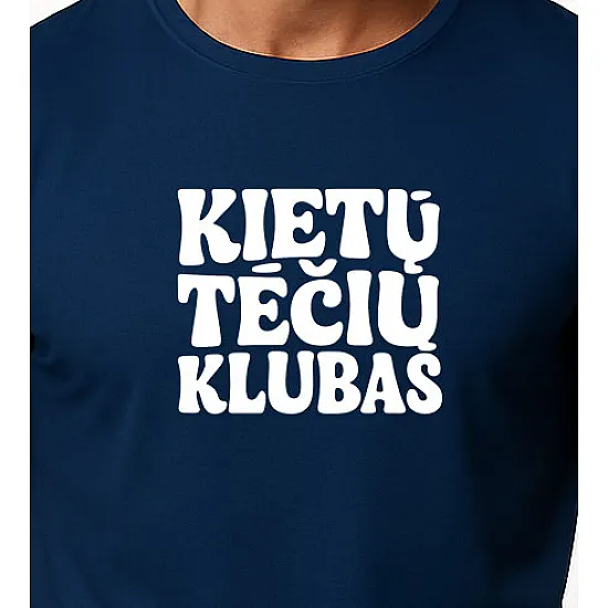 Vīriešu tumši zils T-krekls Cool Dad (balts) PK4004
