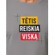 Pelēks T-krekls Tētis nozīmē visu PK4008