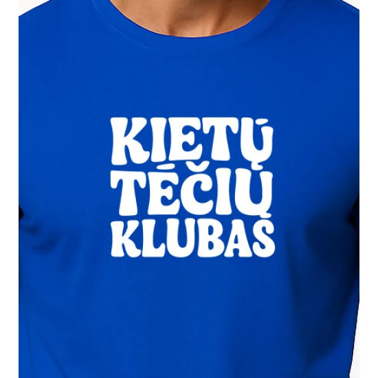 Vīriešu zils T-krekls Cool Dad (balts) PK4004