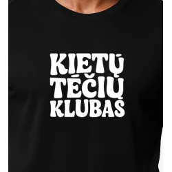 Vīriešu melns T-krekls Cool Dad (balts)