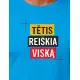 Gaiši zils T-krekls Tētis nozīmē visu PK4008