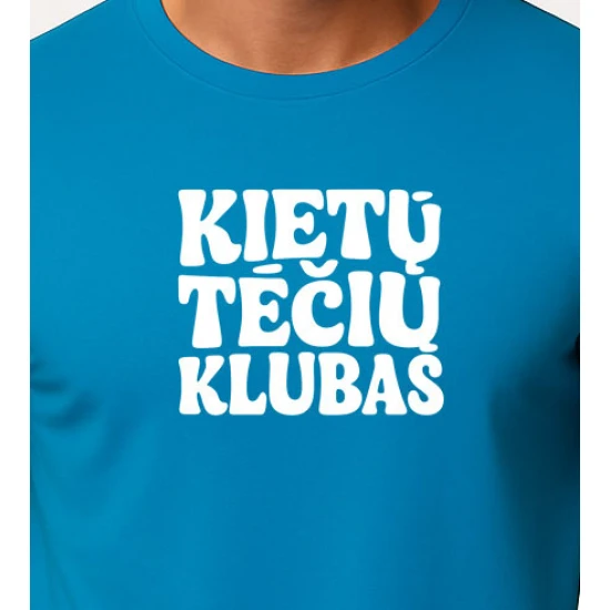 Vīriešu zils T-krekls Cool Dad (balts) PK4004