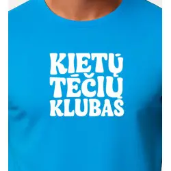 Vīriešu gaiši zils T-krekls Cool Dad (balts)