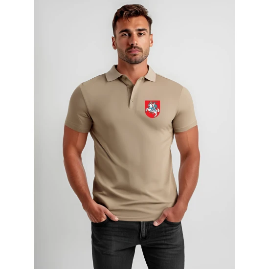 Vīriešu brūns polo krekls Herb JS/8T80