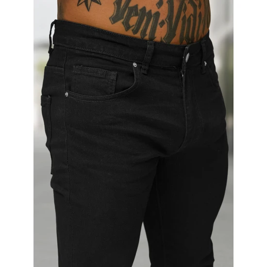 Vīriešu melni džinsi Novak BL/JK885