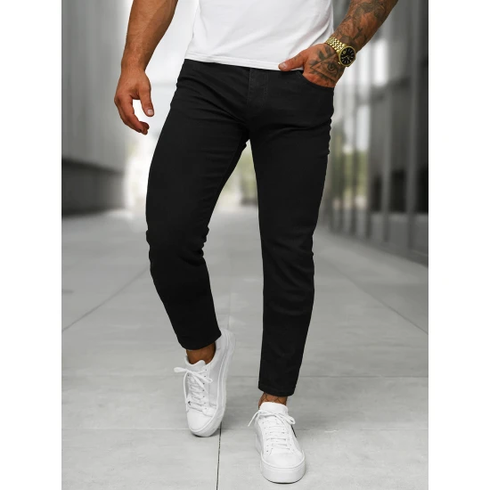 Vīriešu melni džinsi Novak BL/JK885