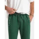 Vīriešu zaļas brīvā laika bikses Adelf V7 OM-PASK-0229