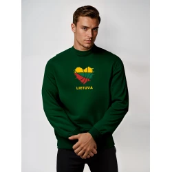 Tumši zaļš džemperis LTU