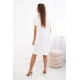 Balta kleita ar kabatām un kulonu Deli 28764