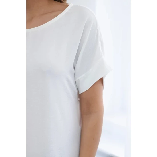 Balta kleita ar kabatām Safira 28183