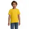 Vaikiški unisex geltonos spalvos marškinėliai Kids
