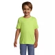 Bērnu viendzimuma zaļš T-krekls Kids