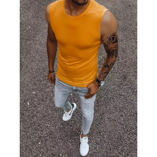 Oranžs vīriešu krekls Lock RX4915