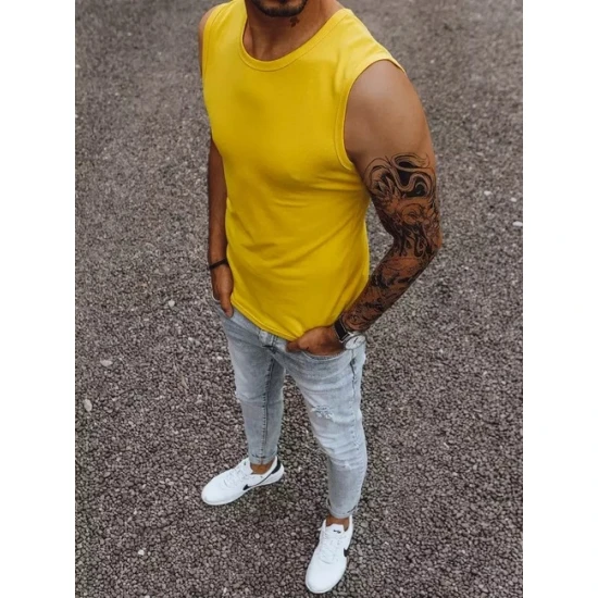 Vīriešu dzeltens T-krekls Lock RX4920