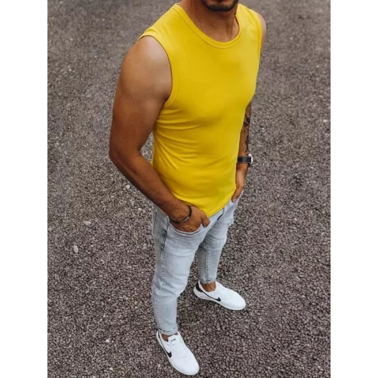 Vīriešu dzeltens T-krekls Lock RX4920