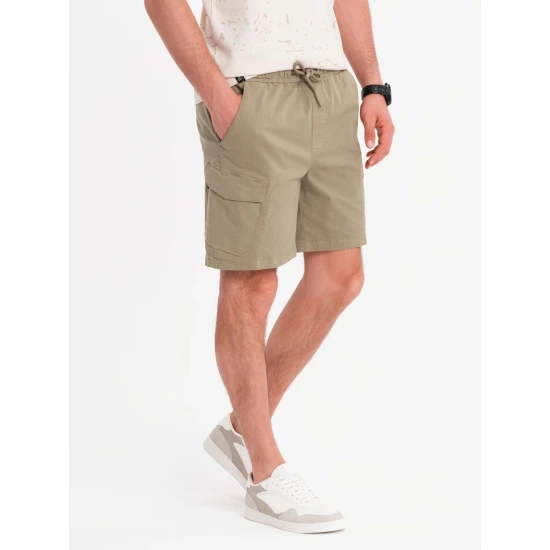Vīriešu haki krāsas šorti Stuart V3 OM-SRCG-0194
