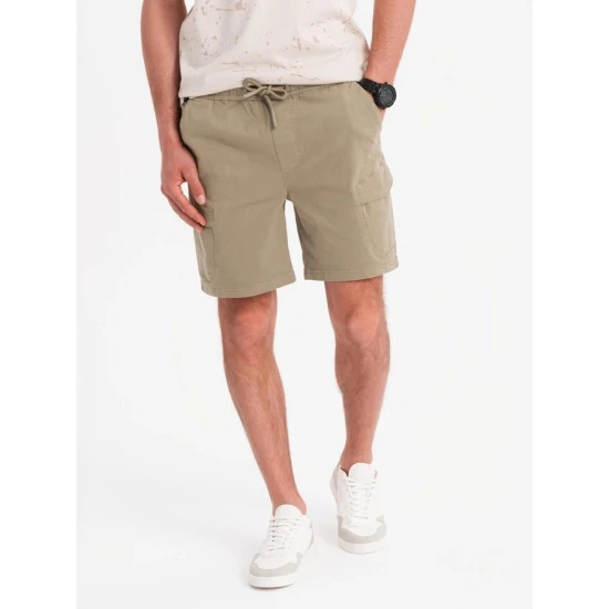 Vīriešu haki krāsas šorti Stuart V3 OM-SRCG-0194