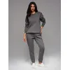 Unisex ikdienas tumši pelēkas bikses Argan V18 OU-PSBC-0100