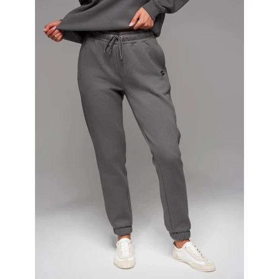 Unisex ikdienas tumši pelēkas bikses Argan V18 OU-PSBC-0100