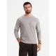 Vīriešu pelēks krekls ar garām piedurknēm Doug V7 OM-LSCL-0109