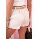Plisētas svārki-šorti bēšs Arnita 32108