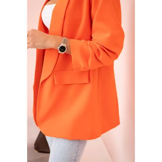 Sieviešu oranžā jaka Florita 32099