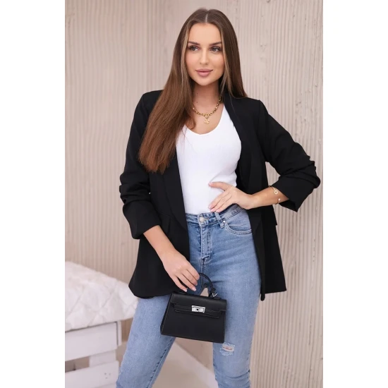Sieviešu melna jaka Florita 30952