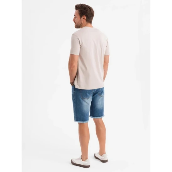 Vīriešu zili džinsa šorti Urban V3 OM-SRDS-0157